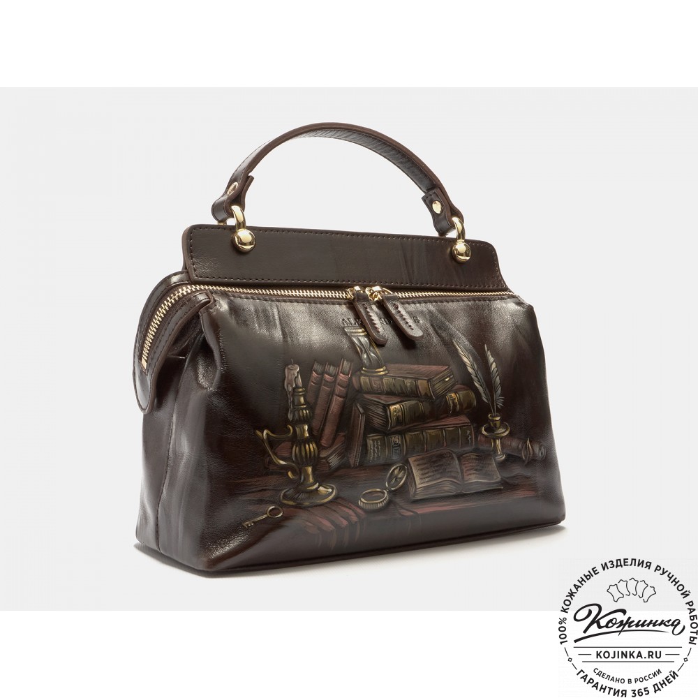 Женская кожаная сумка "Орнелла"  "Вдохновение" 